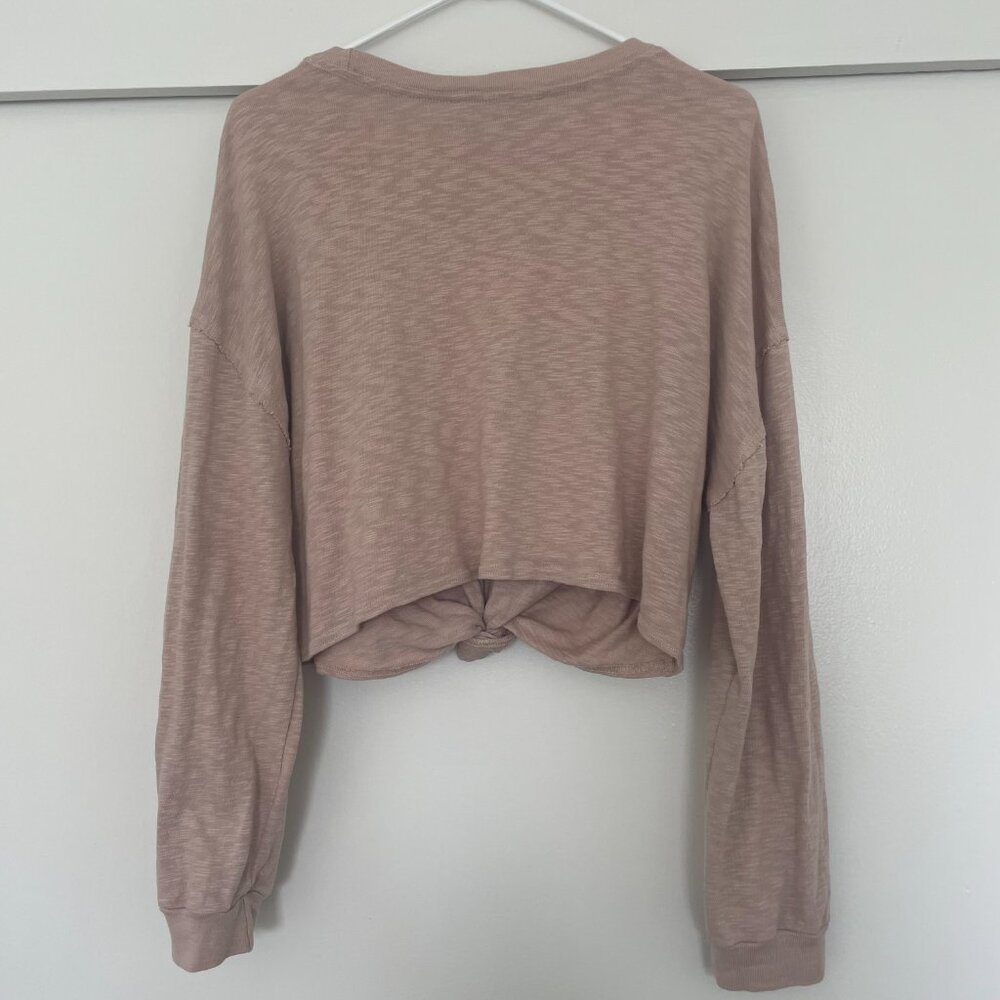 FREE PEOPLE Beach Sweatpants and Sweatshirt Set in Rose Pearl - Picture 9 of 14